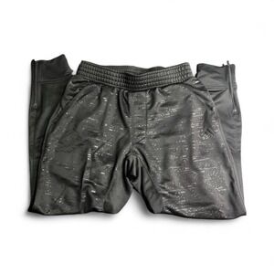 Adidas Men's Medium Black‎ Track Pants Joggers | Tapered Leg Zip